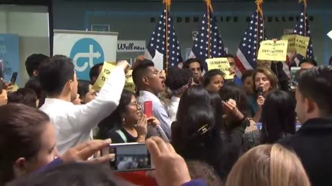 You're a liar! 'Dreamers' confront Pelosi over negotiations with Trump over DACA