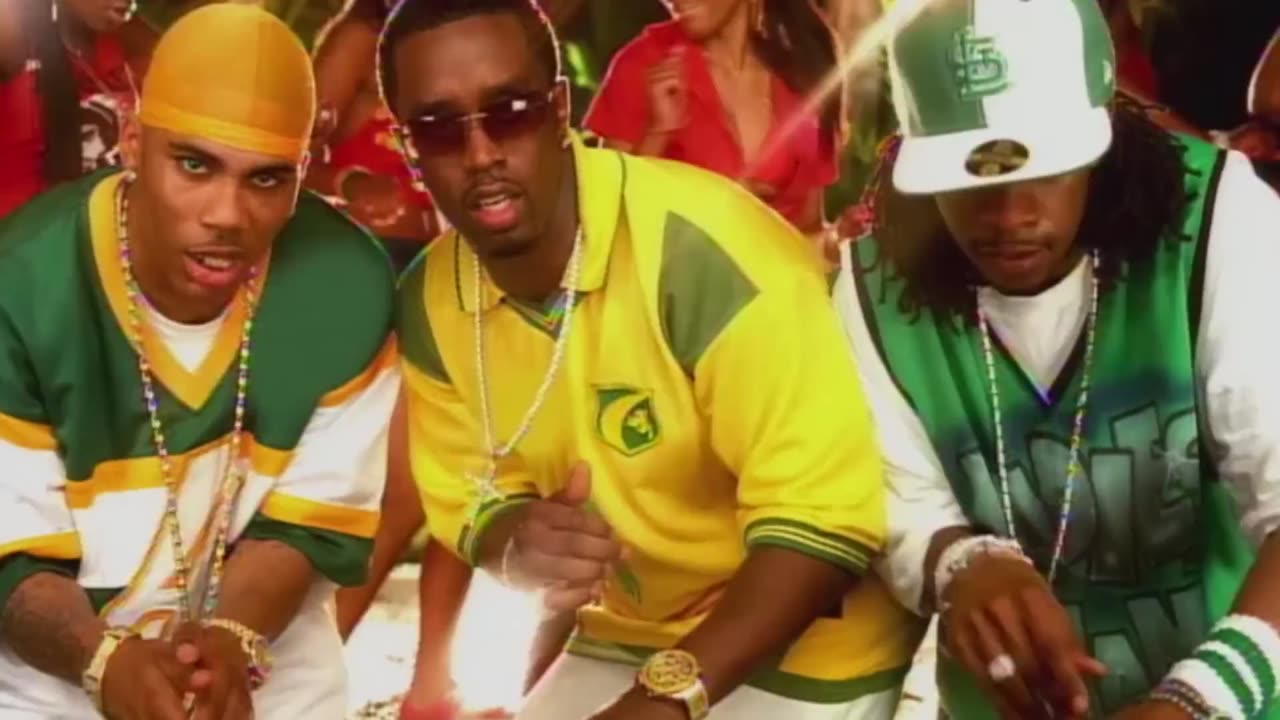 P. Diddy [feat. Nelly & Murphy Lee] - Shake Ya Tailfeather (Official Music Video)