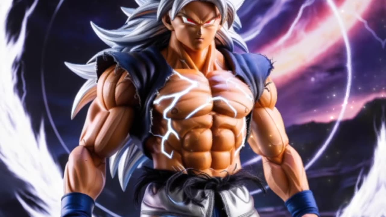 Goku transformation to super Saiya 5