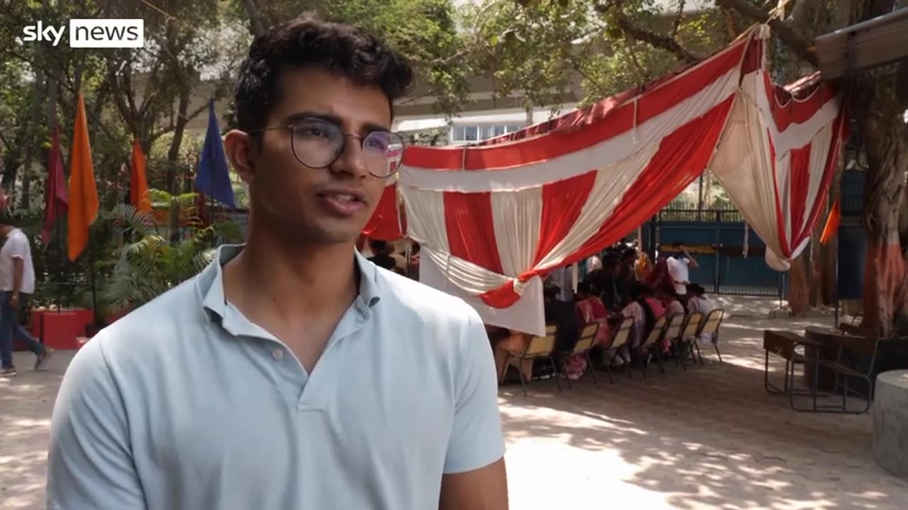 India elections_ Young voters have their say for the first time Sky News