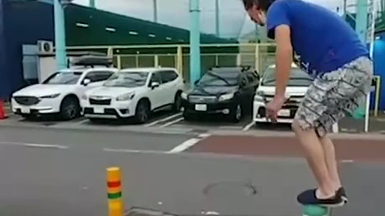 Bollard hopping