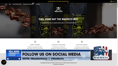 Energize Your Mornings With Warpath Coffee | Use Promo Code 'WarRoom' For 15% Off Today