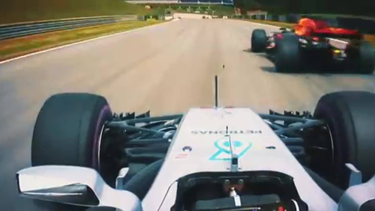 THIS IS FORMULA ONE AND I’m just here to watch the tire smoke and rubber burn