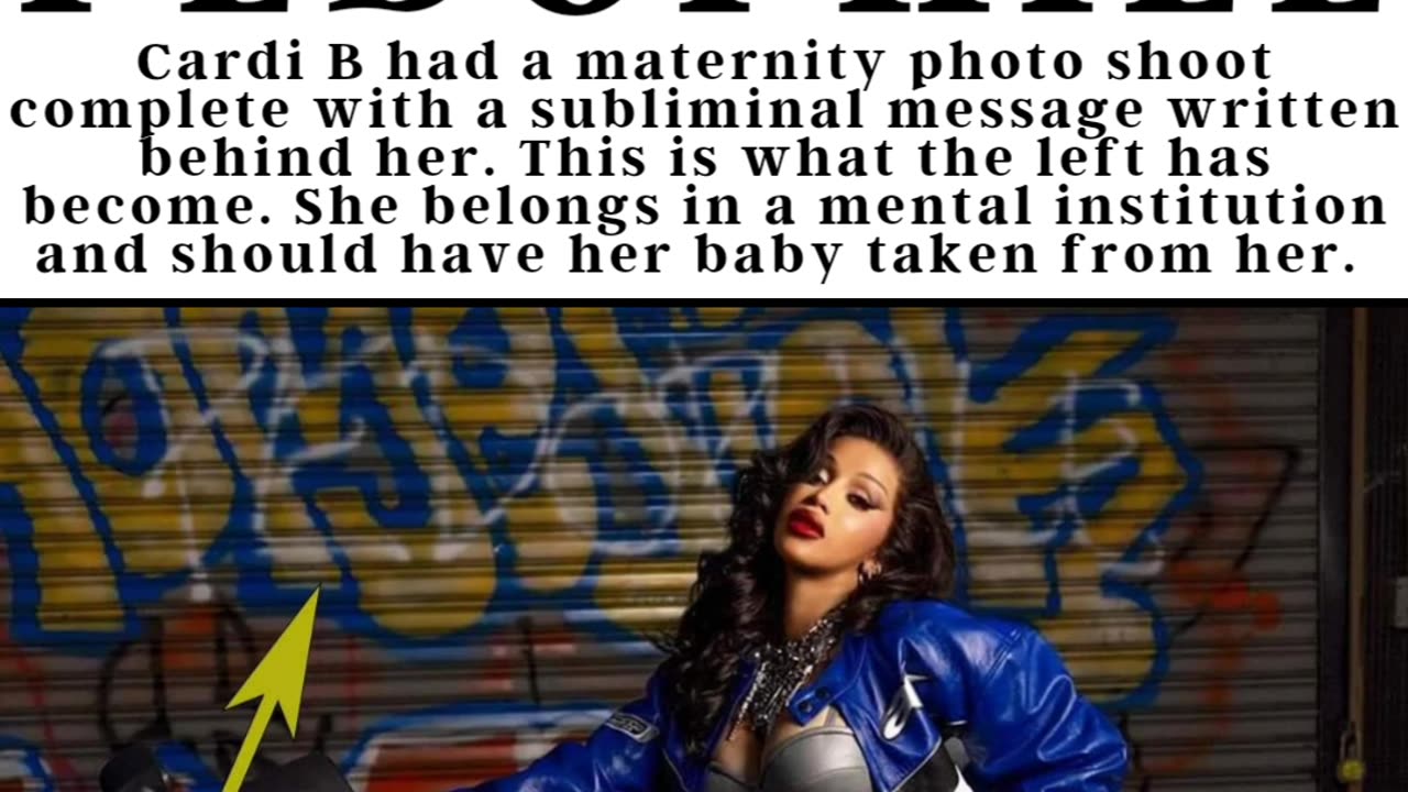 Cardi B Maternity Pedophile