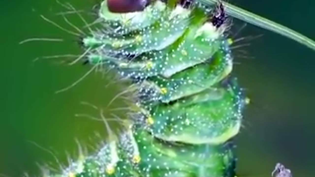 Watch This Caterpillar Turn Into A Chinese Luna Moth | The Dodo