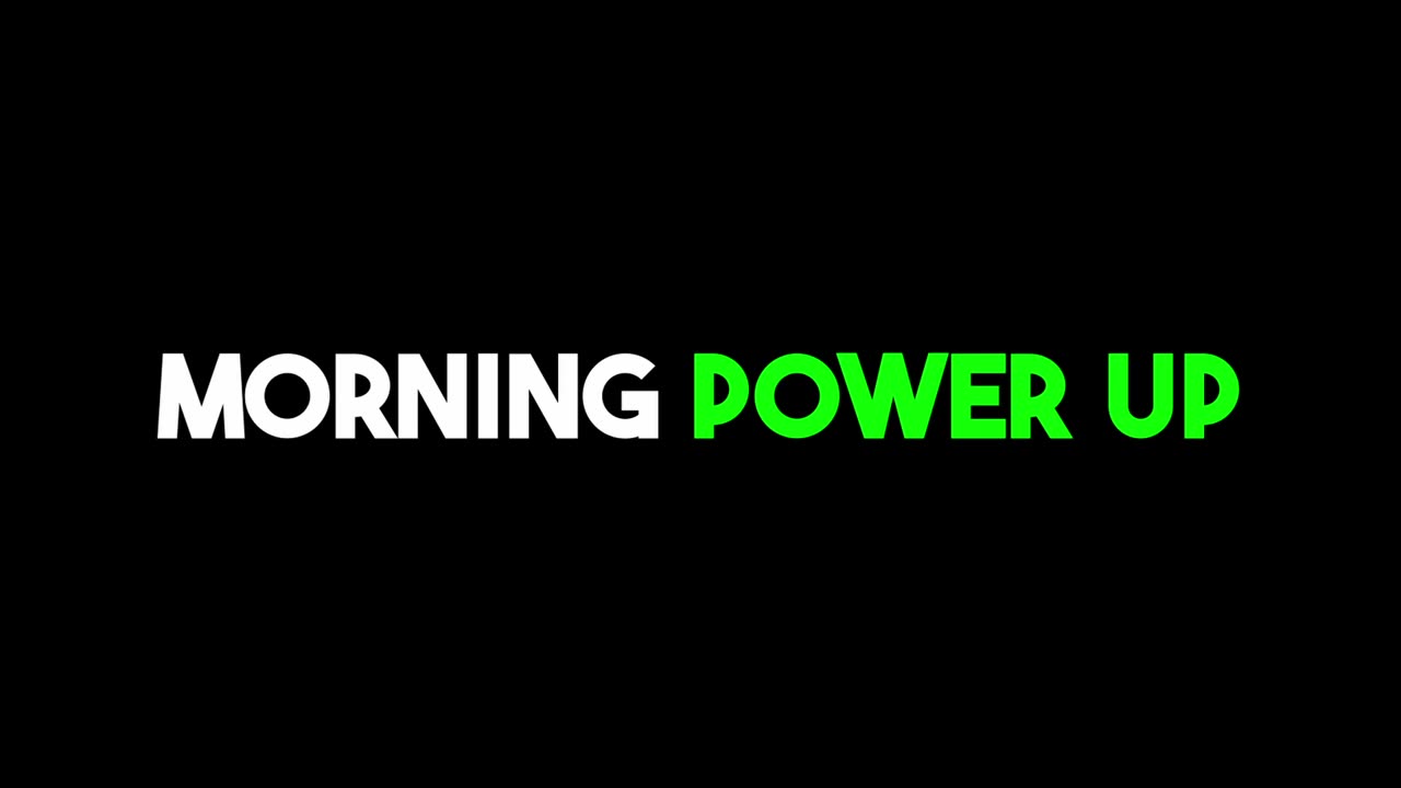 🔥 Morning Power Up #169🔥Control your attention, control your life