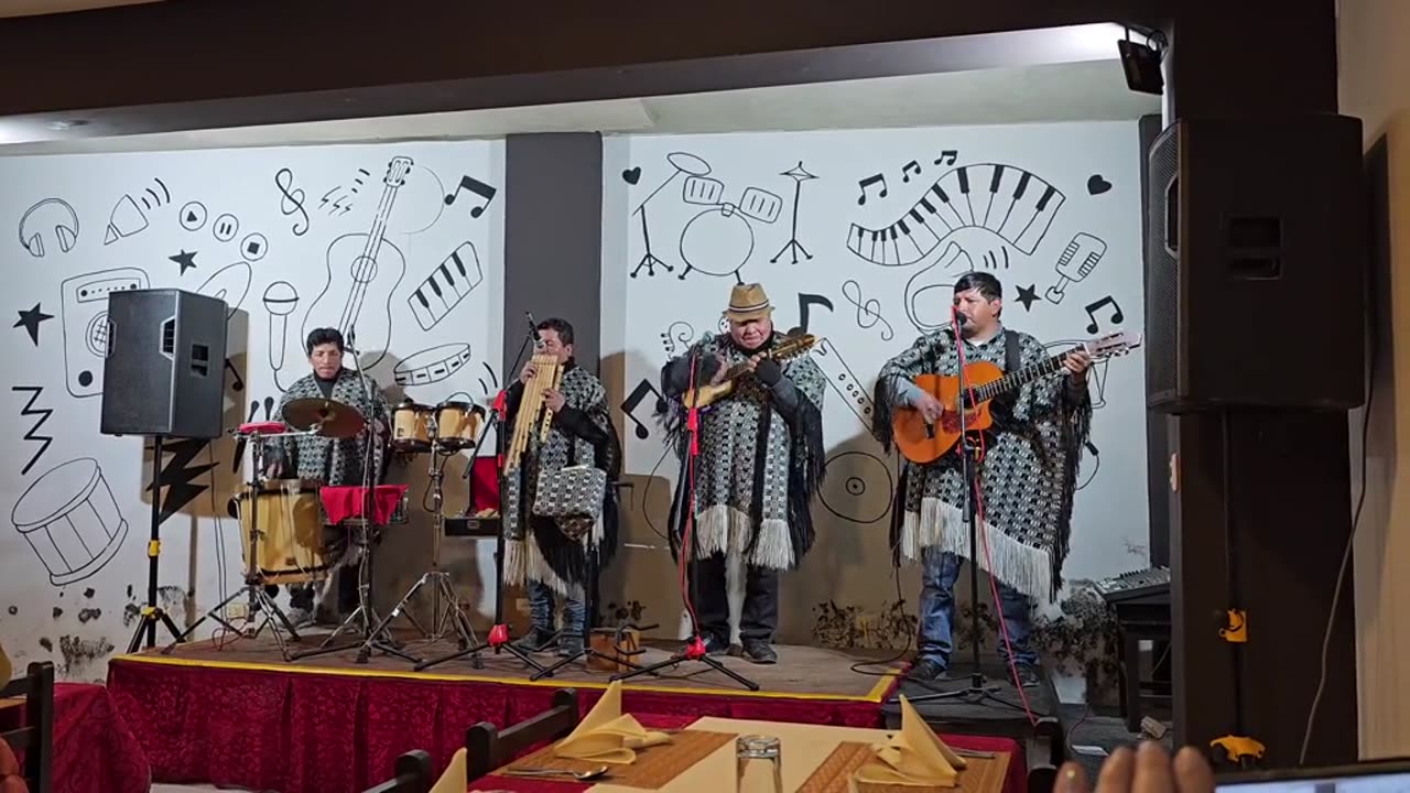 Typical Peruvian Music At Nearly 4000 Meters Above Sea Level