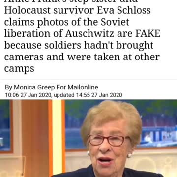 La sorellastra di Anna Frank, che era internata ad Auschwitz