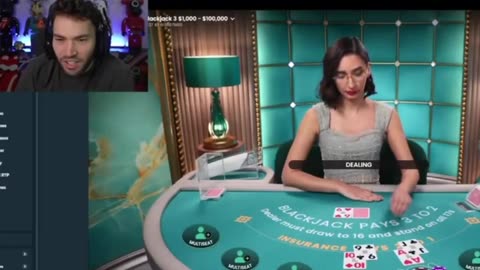 Adin Ross gets blackjack dealer fired on stream after she messed up his cards and lost him $15,000 😬