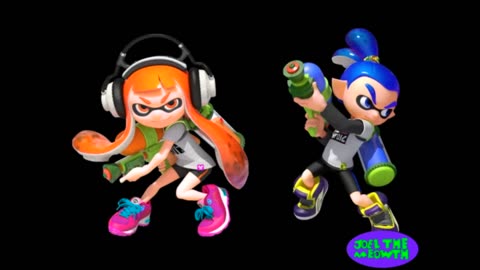 Orange and Blue Inklings Has a Sparta Blitzstrahl Remix