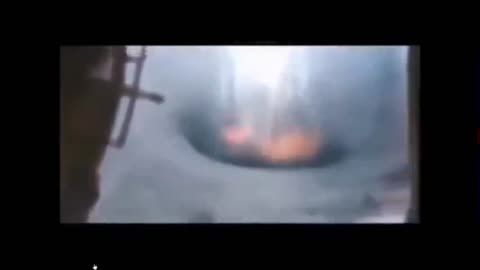 Rare old footage of a flight beyond the ice wall