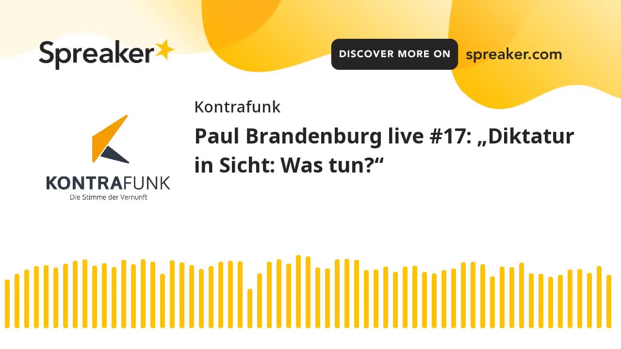 Paul Brandenburg live #17: Diktatur in Sicht: Was tun?