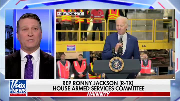 Ronny Jackson on Sean Hannity 1/31/2023