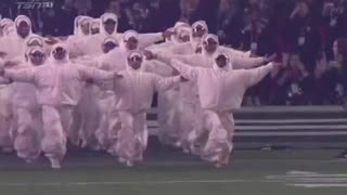 Super Bowl "hazmat" halftime show