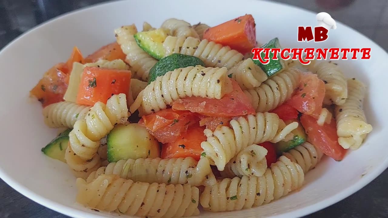 Pasta Primavera! 15 Minutes Vegetable Pasta! Top Best Pasta Recipe! Try it, your family will love it