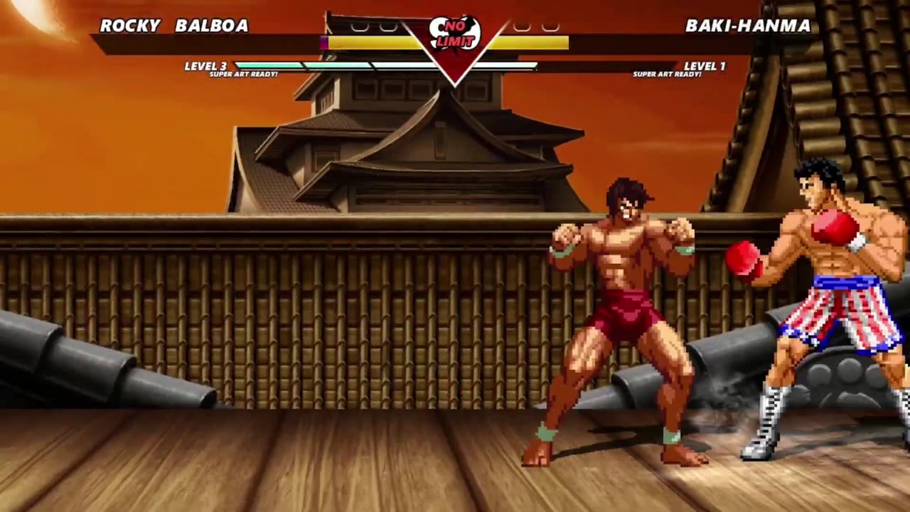 ROCKY BALBOA vs BAKI HANMA - (Hardest AI)