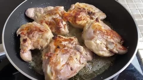 I cook almost every day! Chicken thighs and potatoes. Like it very much.