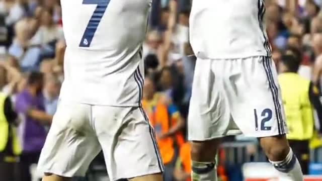 Ronaldo and Marcelo 🐐🤩#football #ronaldo #marcelo