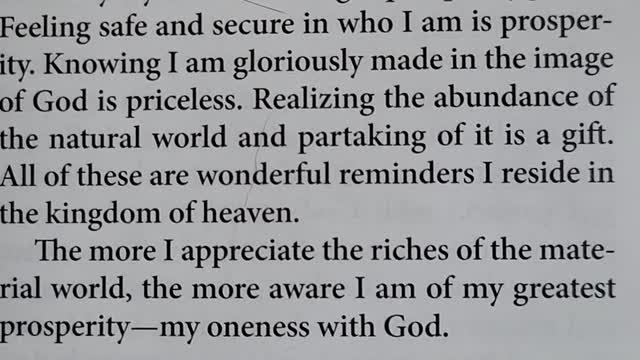 PROSPERITY is the word of the day!