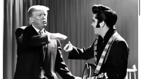 Trump-Elvis drip drip drip comms