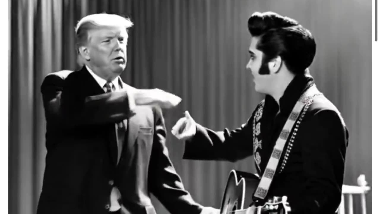 Trump-Elvis drip drip drip comms