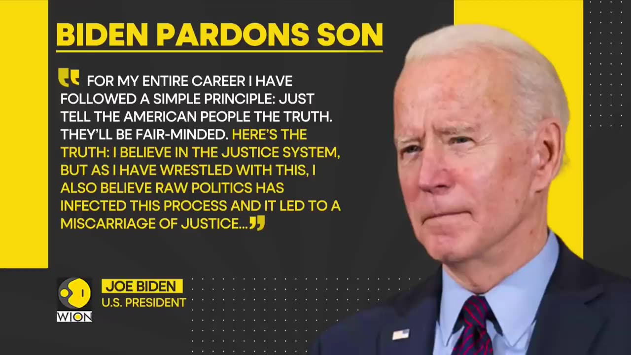 USA News_ Trump Calls Biden's Pardon As 'Miscarriage Of Justice' - 2of20