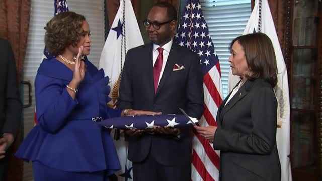 VP Harris swears in new Ambassador to Côte d’Ivoire