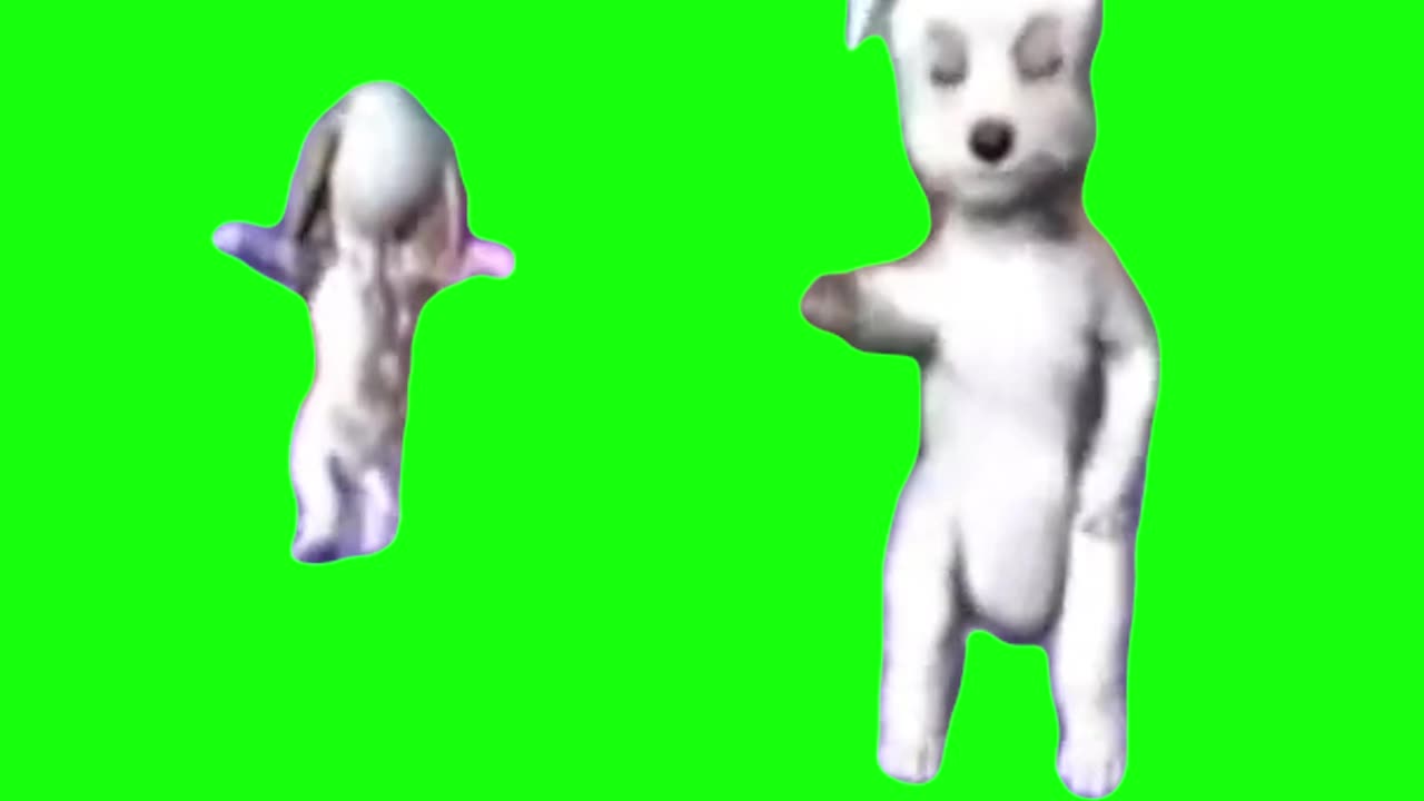 The Dancing Dogs From Barbie and the Diamond Castle | Green Screen