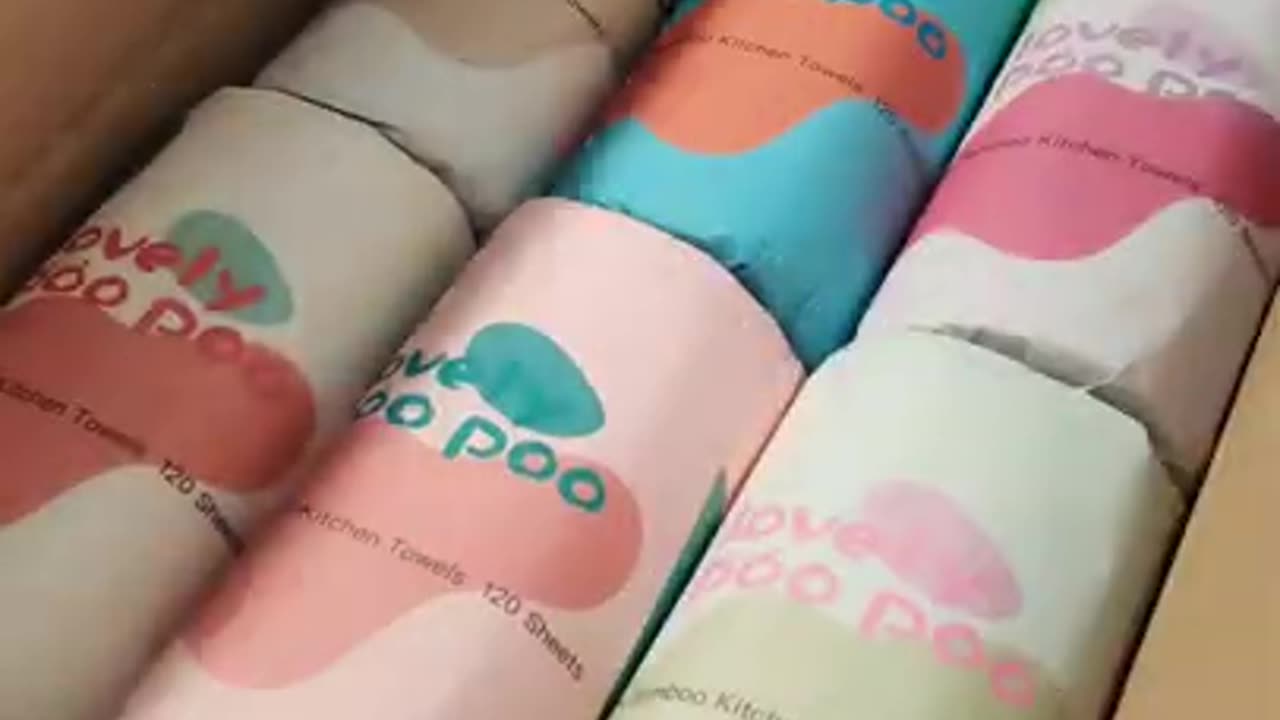 Lovely Poo Poo Bamboo Paper Towels Review