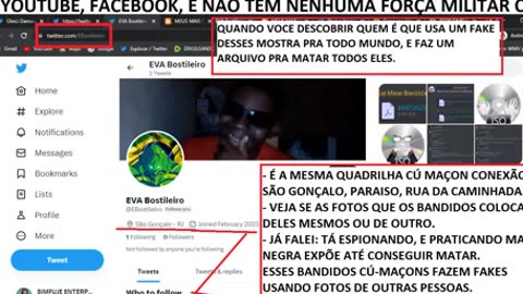 DENUNCIANDO BANDIDOS COM REDES SOCIAIS