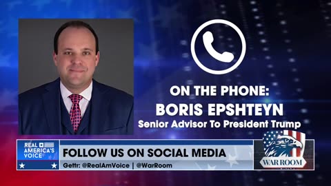 Boris Epshteyn: “The American People Want President Trump Back In The Oval Office”