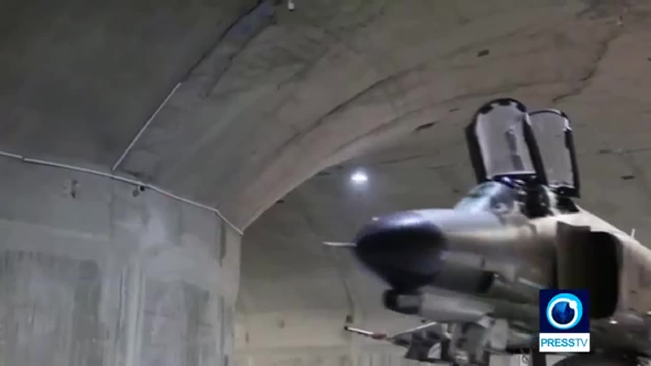 Iran has unveiled an underground fortress