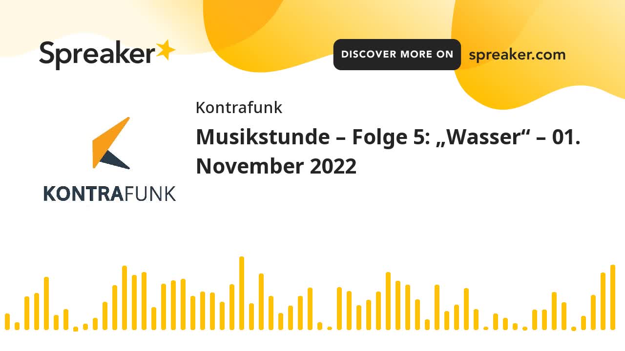 Musikstunde – Folge 5: "Wasser"