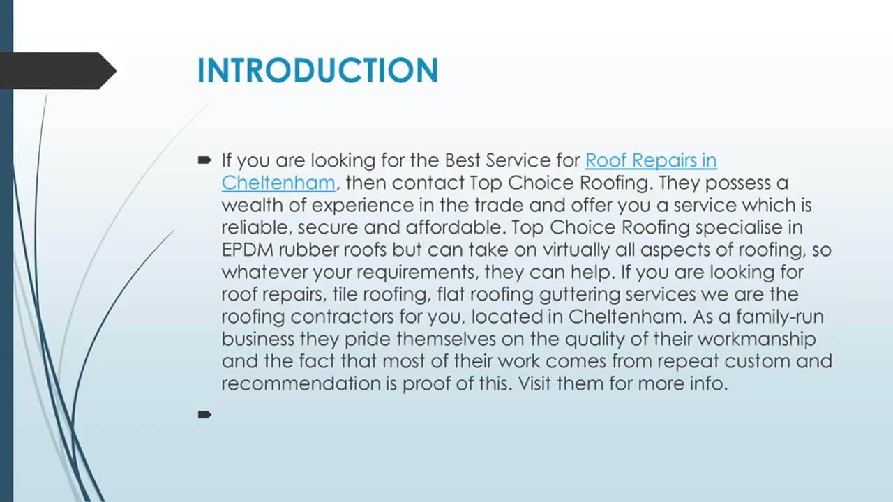 Get The Best Roof Repairs in Cheltenham.