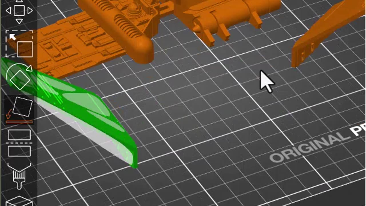 Prusa Slicer: Place on Face Tool