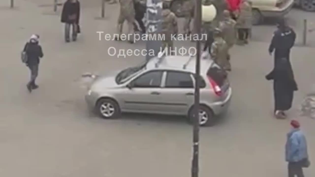 Odessa. Passes to hell are being handed out.