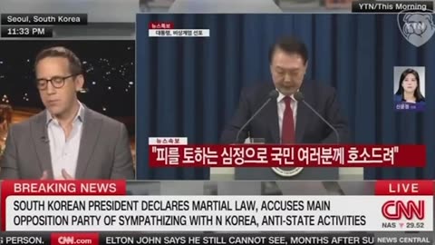 BREAKING: South Korean President Declares Martial Law Amid National Crisis