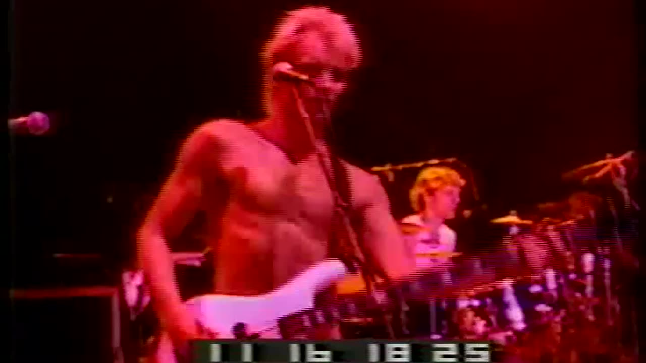 The Police - Murder By Numbers - Live in Oakland 10th sept 1983