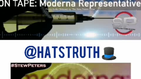 On the record Moderna representative admits shocking things about their products