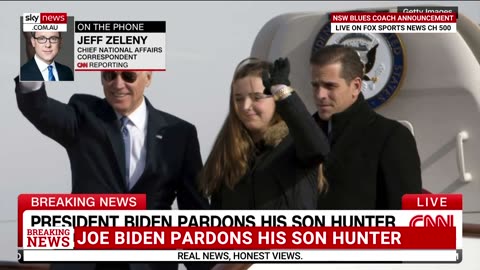 'It looks a bit strange': World reacts after Joe Biden pardons his son Hunter