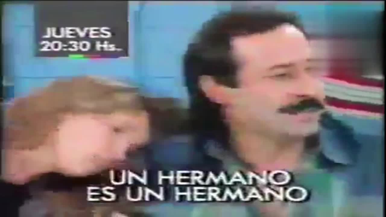 Un hermano es un hermano - Publicidad - Francella y Portales - Canal 4 (Uruguay, 1994)