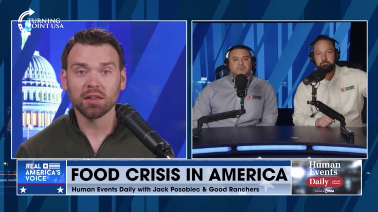 Jack Posobiec and Good Ranchers' CEO and COO discuss the importance of American self-sufficiency.