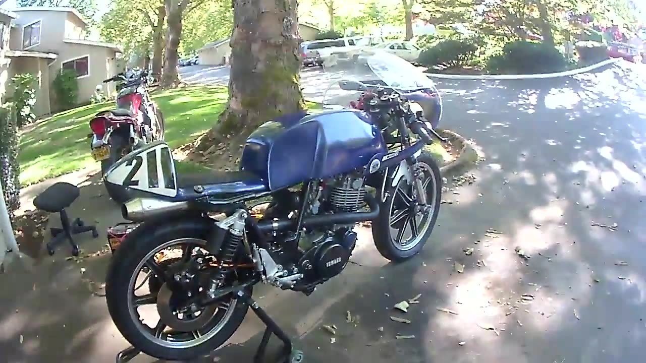 Sr500 Cafe Racer overview 1978 yamaha