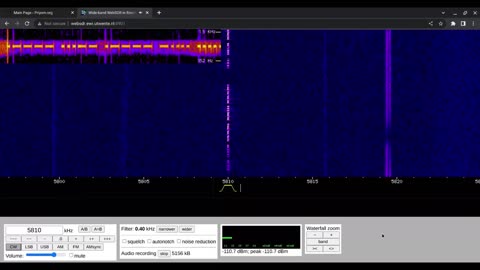 M01 Morse Code Numbers 11/02/2023 1500 UTC 5810kHz