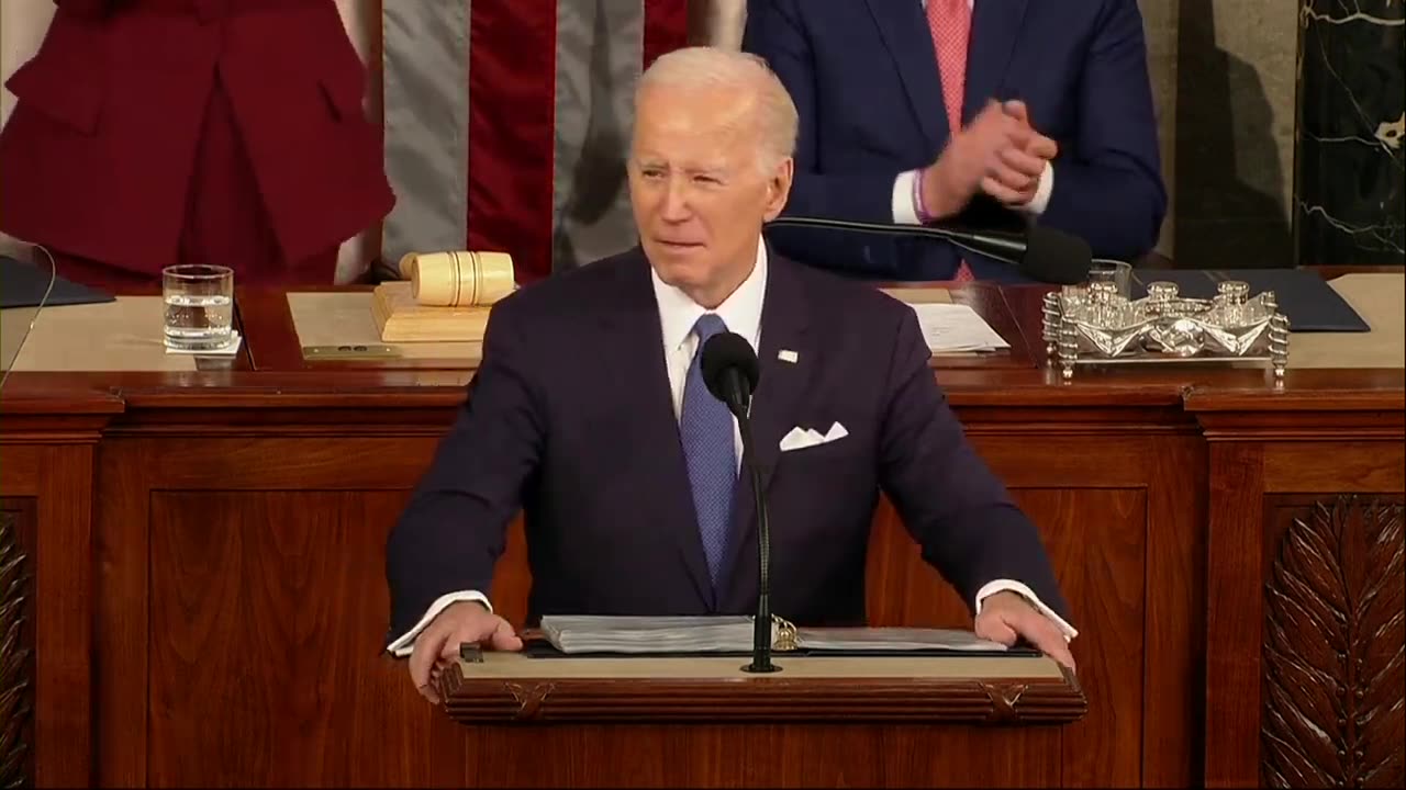 Joe Biden delivers the 2023 State of the Union Address from Capitol Hill - Tuesday February 7, 2023