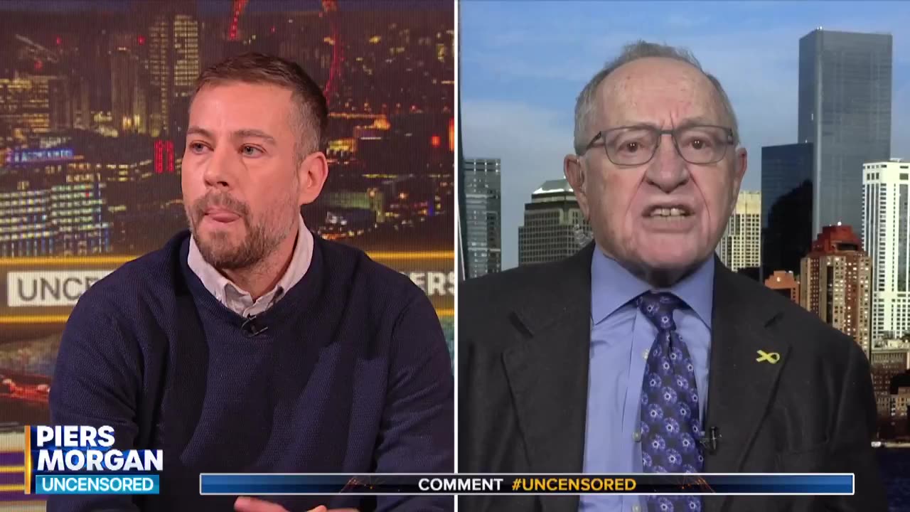 Epstein attorney Alan Dershowitz tries to downplay the GAZA GENOCIDE as he pulls out the "6-MILLION JEWISH HOLOCAUST" card.