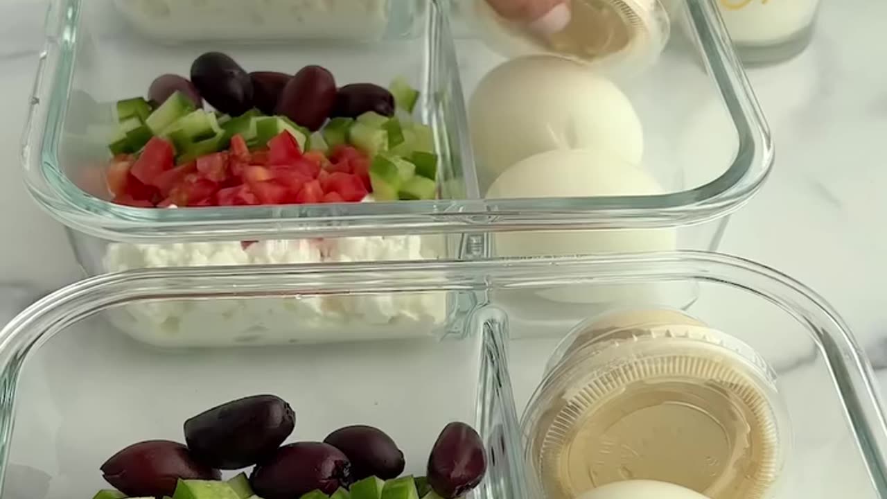 Easy cottage cheese meal prep..