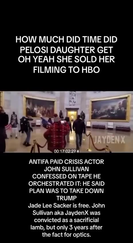 January 6th: Yup, this was in fact Nancy Pelosi's daughter.