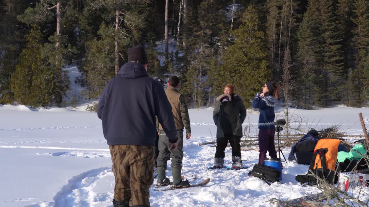 2 Nights Winter Camping with YouTube Camping Legends