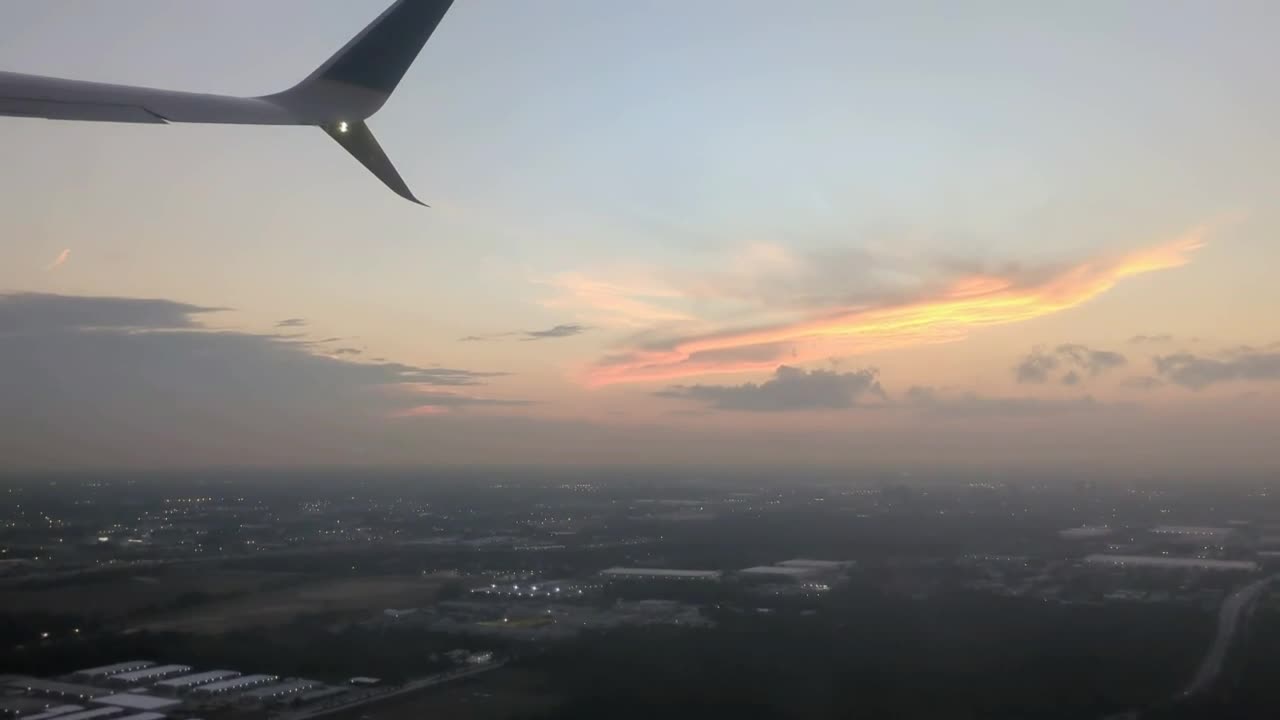 Take-off from Houston,Texas on Oct. 31. 2024.